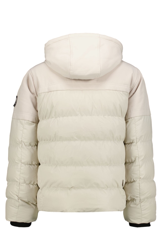 SOFTSHELL PUFFER JAS GJ410904 3238 WINTER WHITE