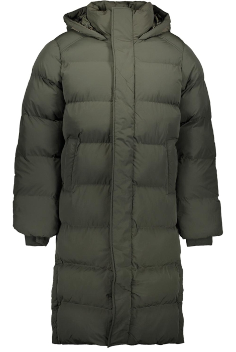 Superdry hooded longline puffer jacket