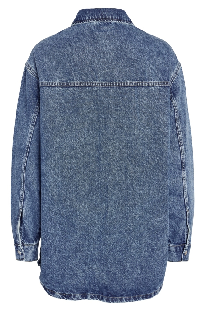 NMALVA L/S DENIM SHACKET AZ351MB 27029309 Medium Blue Denim