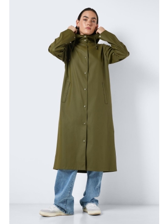 Noisy may Jas NMSKY L/S X-LONG A-LINE RAINCOAT 27025085 Kalamata