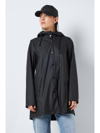 Noisy may Jas NMSKY L/S A-LINE RAINCOAT NOOS 27025084 Black