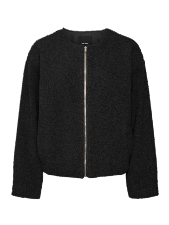 Vero Moda Jas VMTAYLOR LS TEDDY JACKET VIP 10323580 BLACK