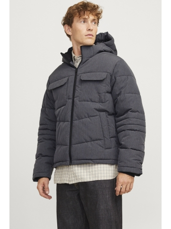 Jack & Jones Jas JJBUILD PUFFER JACKET 12256858 DARK GREY/MELANGE