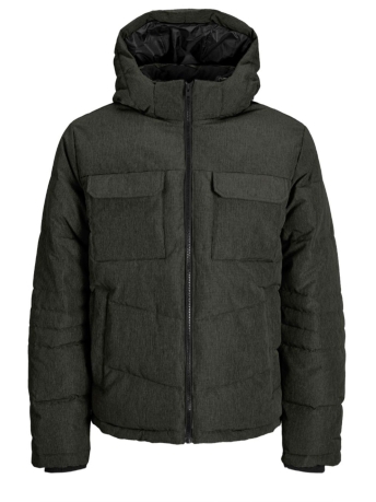 Jack & Jones Jas JJBUILD PUFFER JACKET 12256858 ROSIN/MELANGE