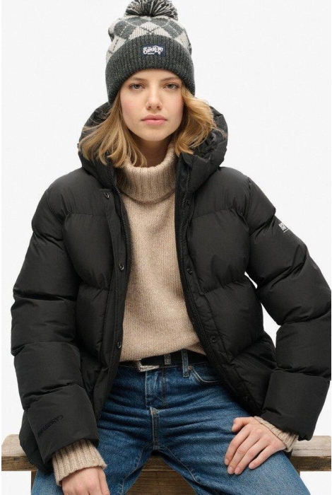 Superdry hooded 5 baffle sports puffer