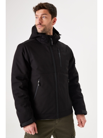 Garcia Jas SOFTSHELL PUFFER JAS GJ410903 60 Black