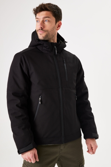 Garcia Jas SOFTSHELL PUFFER JAS GJ410903 60 Black