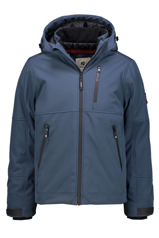 SOFTSHELL PUFFER JAS GJ410903 8846 Steel Blue