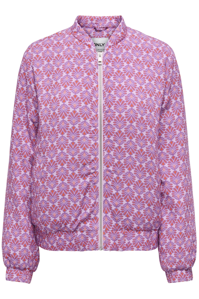 ONLBIANA AOP BOMBER CS OTW 15347339 ROSEATE SPOONBILL