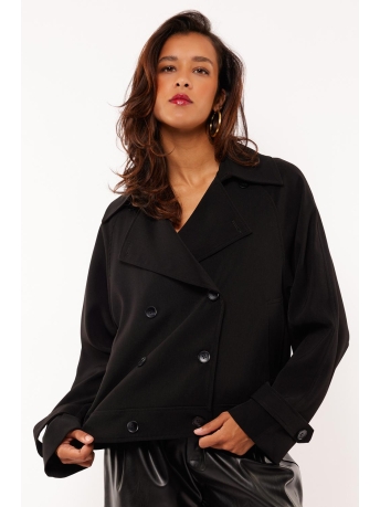 Fluresk Jas RAE JACKET 24NZF19 001 BLACK