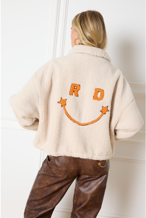 Refined Department ladies knitted teddy jacket