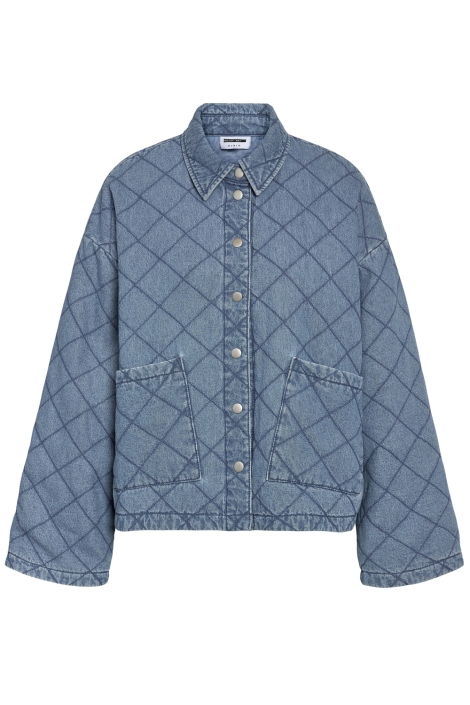 Noisy may nmclara quilt denim jacket