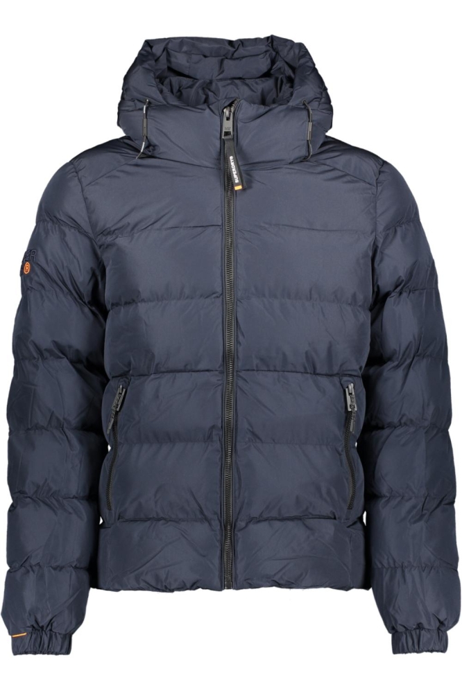 HOODED SPORTS PUFFER JACKET M5011905A ECLIPSE NAVY