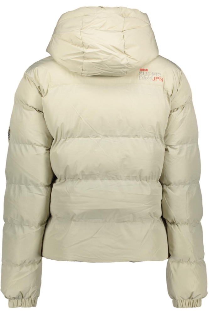 HOODED SPORTS PUFFER JACKET W5011721A PELICAN BEIGE