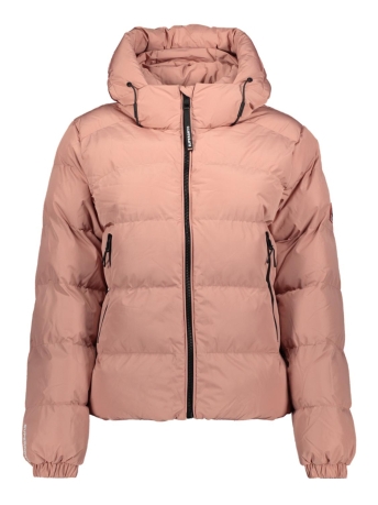 Superdry Jas HOODED SPORTS PUFFER JACKET W5011721A ASH ROSE