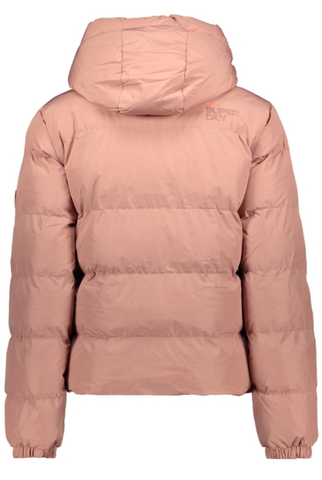 Superdry hooded sports puffer jacket