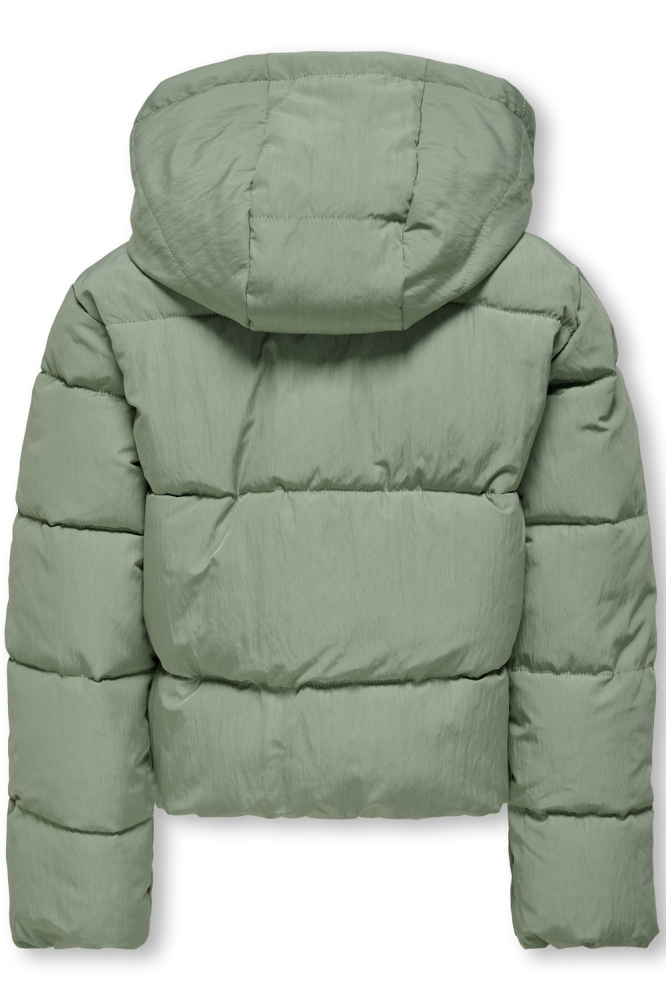 KOGDOLLY SHORT PUFFER JACKET OTW NO 15278591 HEDGE GREEN