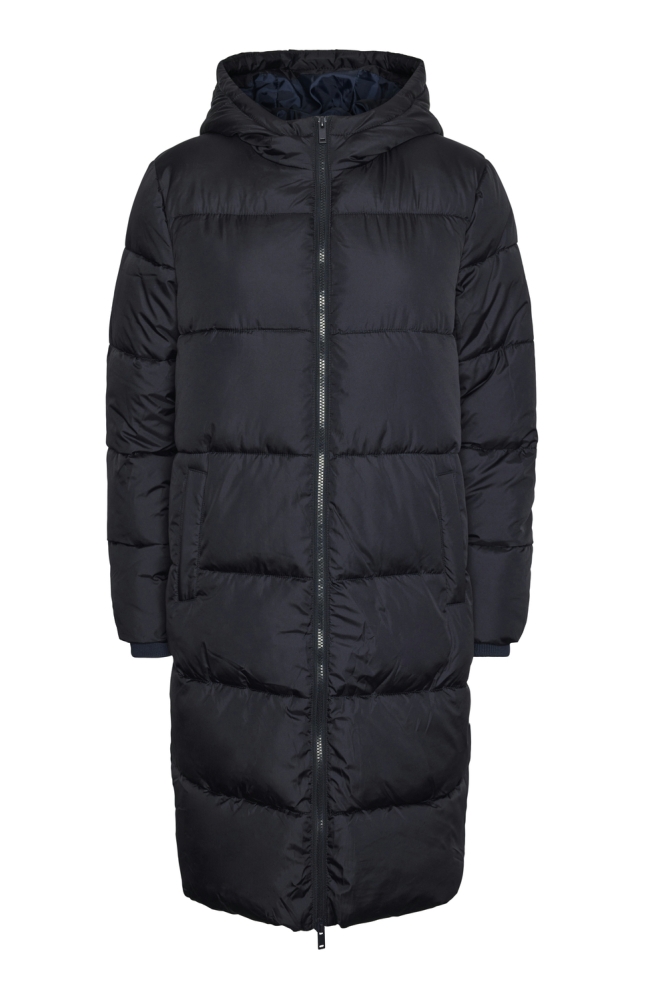 PCBEE NEW LONG PUFFER JACKET NOOS B 17115627 SKY CAPTAIN