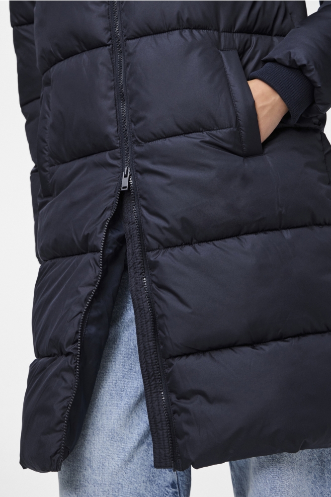 PCBEE NEW LONG PUFFER JACKET NOOS B 17115627 SKY CAPTAIN