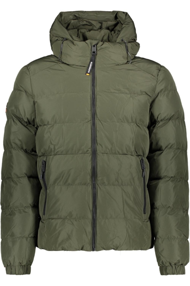 HOODED SPORTS PUFFER JACKET M5011905A ARMY KHAKI