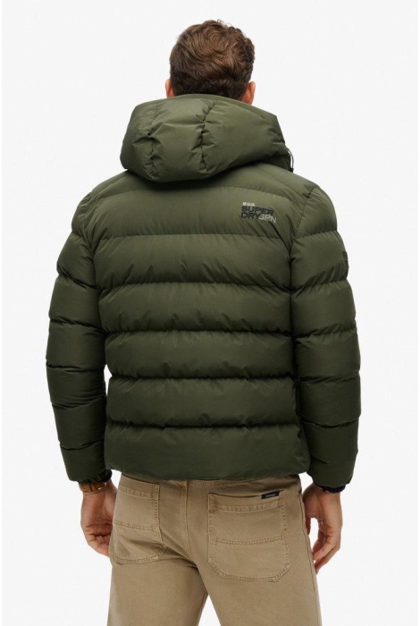 Superdry hooded sports puffer jacket