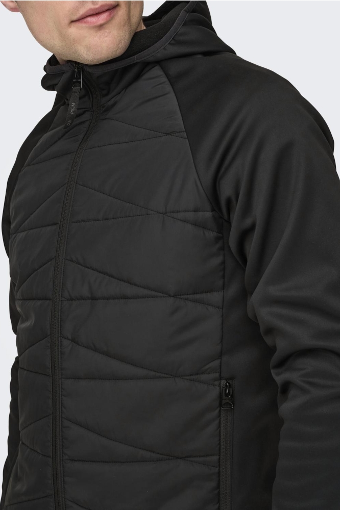 ONSLAN MIX JACKET OTW NOOS 22029643 BLACK/ BLACK