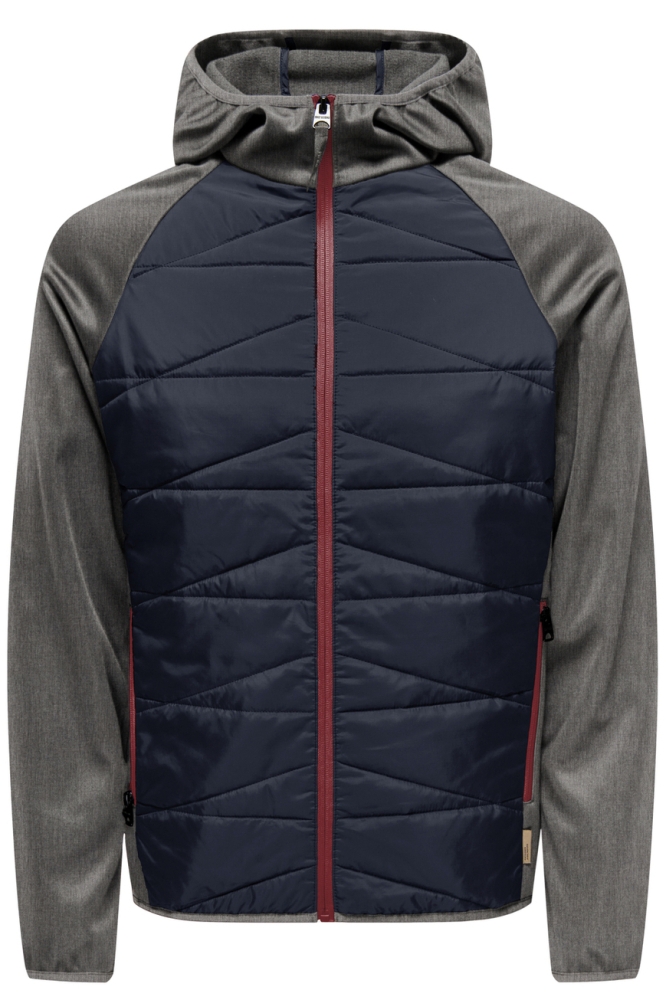 ONSLAN MIX JACKET OTW NOOS 22029643 Navy Blazer Dark grey melange