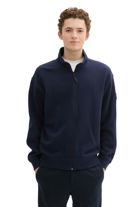 Tom Tailor structure zipper jacket