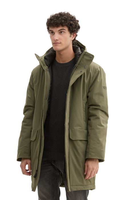 Tom Tailor tech hooded parka