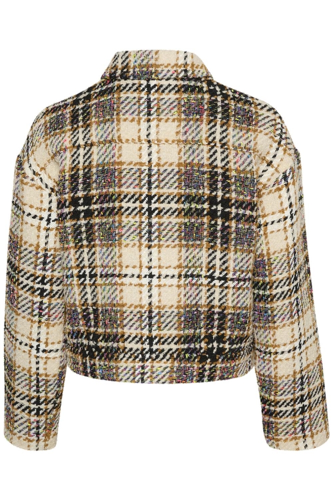 CUARO SHORT JACKET 50111049 106434 MULTI CHECKS