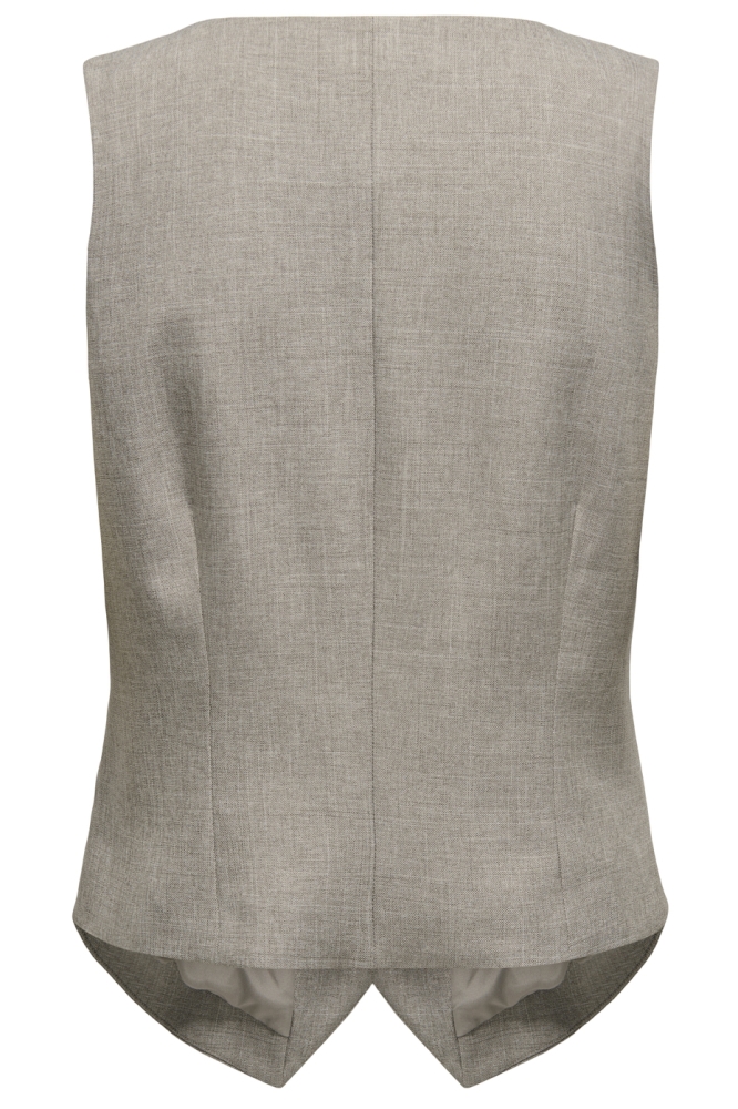 ONLLINDA S/L MEL FITTED VEST TLR NO 15336753 FUNGI