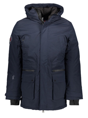 Superdry Jas CITY PADDED PARKA JACKET M5011909A ECLIPSE NAVY