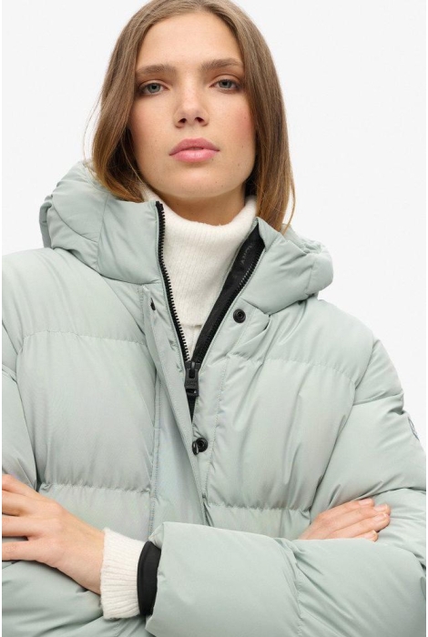 Superdry hooded 5 baffle sports puffer