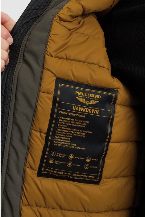 PME legend semi long jacket hawkdown soft she