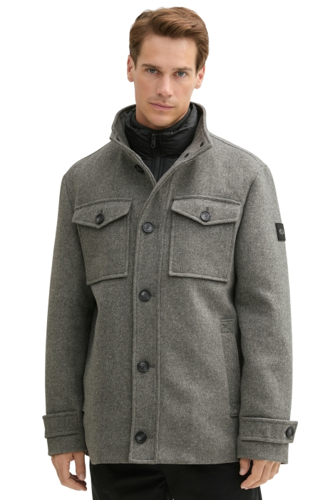 Tom Tailor wool jacket 2 in 1