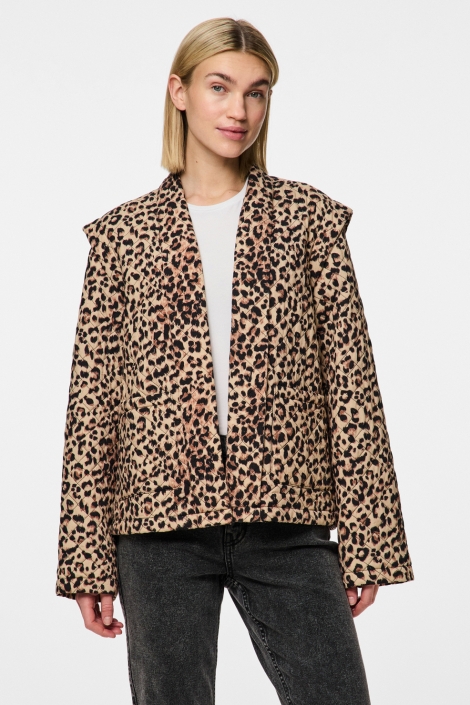 Pieces pcsaroline short printed jacket