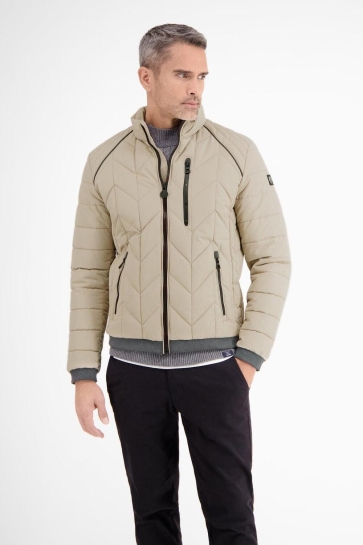 Lerros Jas GEWATTEERDE BLOUSON MET FUNCTIONALITEIT 2497015 135 BEIGE