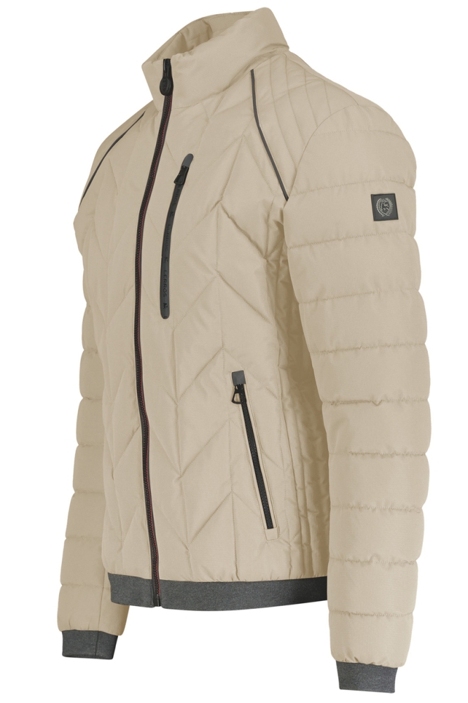 GEWATTEERDE BLOUSON MET FUNCTIONALITEIT 2497015 135 BEIGE