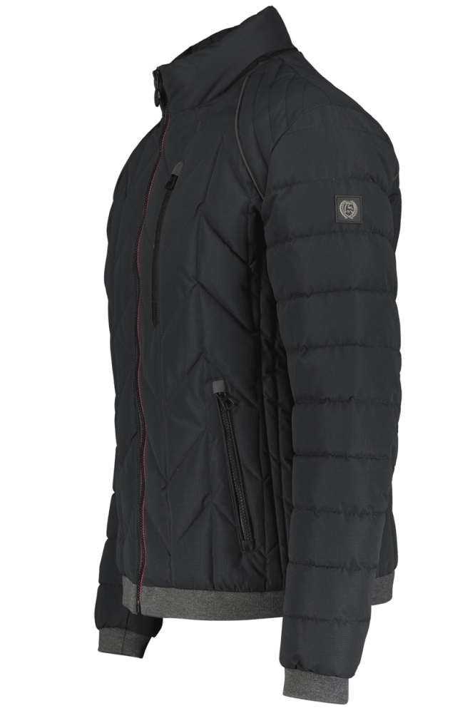 GEWATTEERDE BLOUSON MET FUNCTIONALITEIT 2497015 290 BLACK