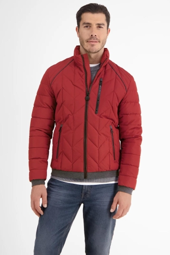 Lerros Jas GEWATTEERDE BLOUSON MET FUNCTIONALITEIT 2497015 362 DEEP GARNET