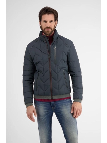 Lerros Jas GEWATTEERDE BLOUSON MET FUNCTIONALITEIT 2497015 491 BLUE NIGHT