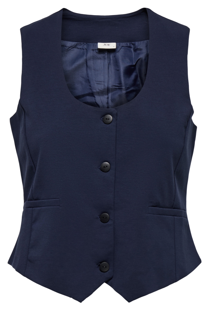 JDYMIRA S/L WAISTCOAT JRS 15345085 NAVY BLAZER