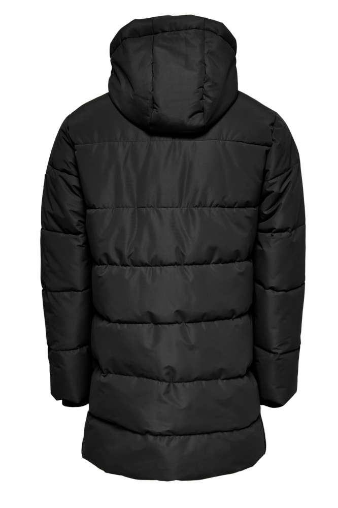 ONSCARL LIFE LONG QUILTED COAT OTW 22020156 Black