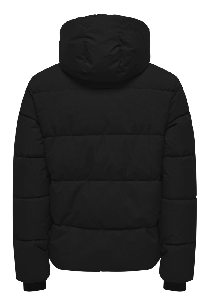 ONSELIJAH PCKT. HOOD JACKET NOOS 22029661 BLACK