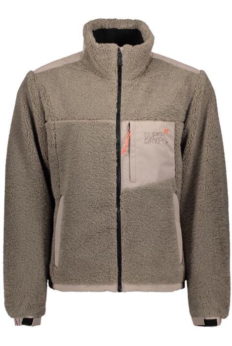 Superdry relaxed fleece trekker jacket