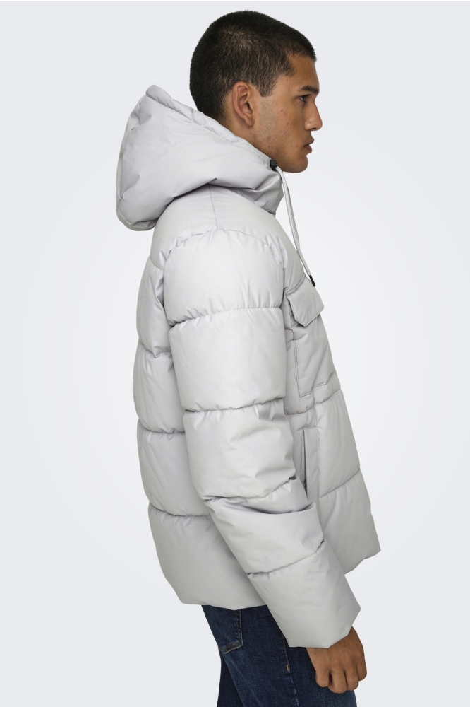 ONSELIJAH PCKT. HOOD JACKET NOOS 22029661 VAPOR BLUE