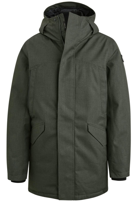 Vanguard parka jacket melange twill