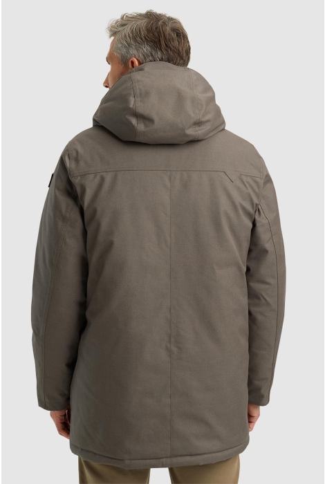 Vanguard parka jacket melange twill