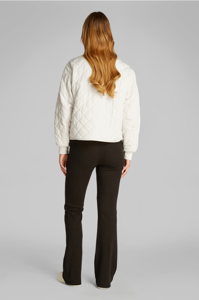 LW QUILTED JACKET J20J224701 IVORY