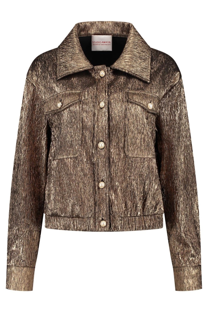 GLAMM JACKET BROWN